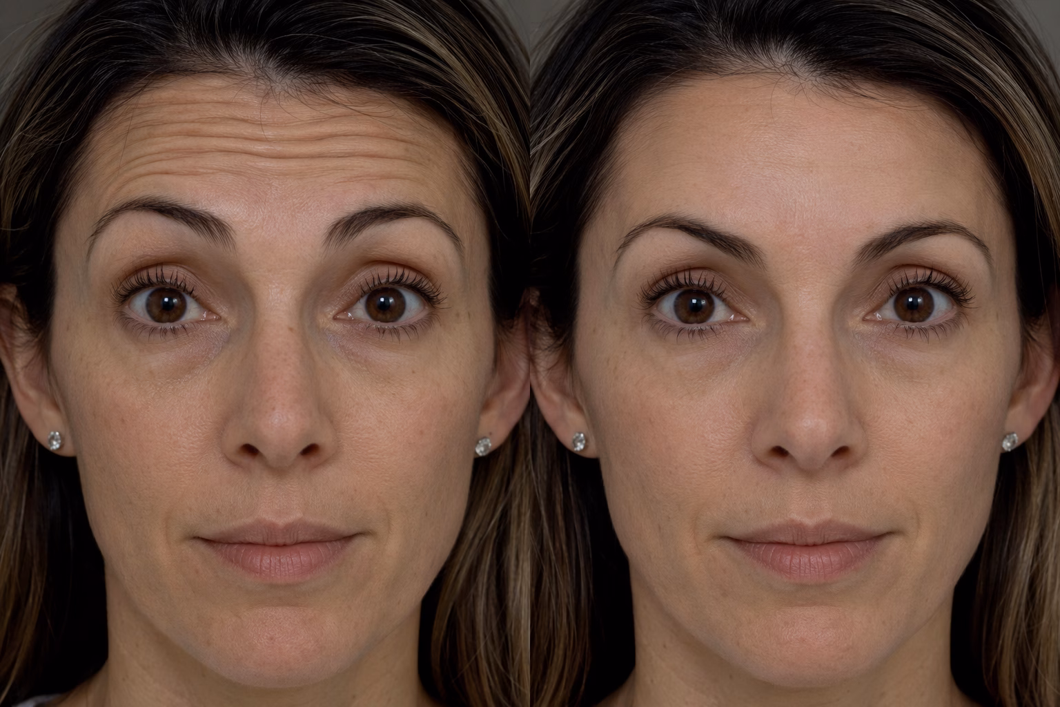 Botox injection before after results