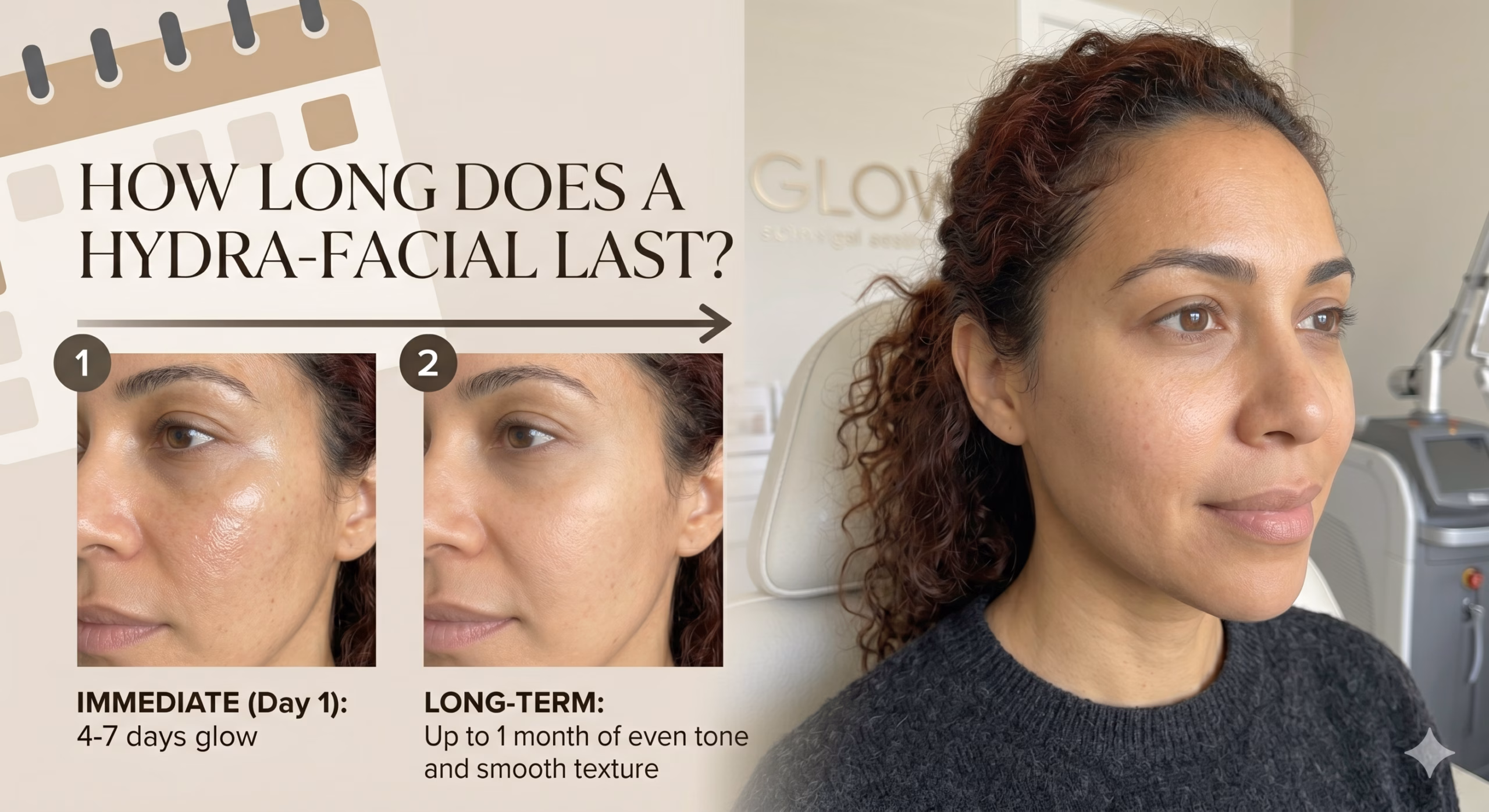 How does long HydraFacial Last