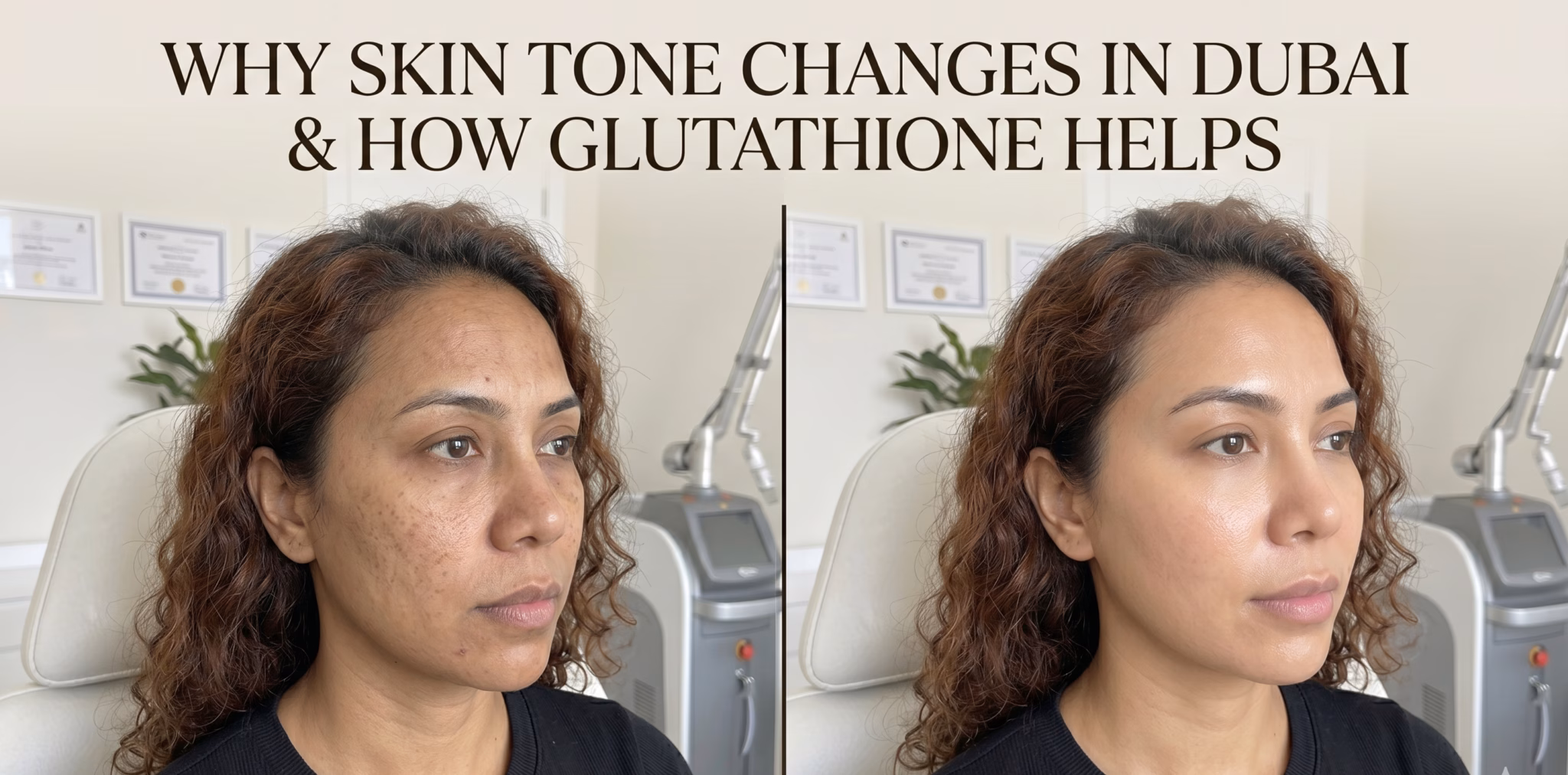 Blog 18 Why Skin Tone Changes in Dubai? And How Glutathione May Help it