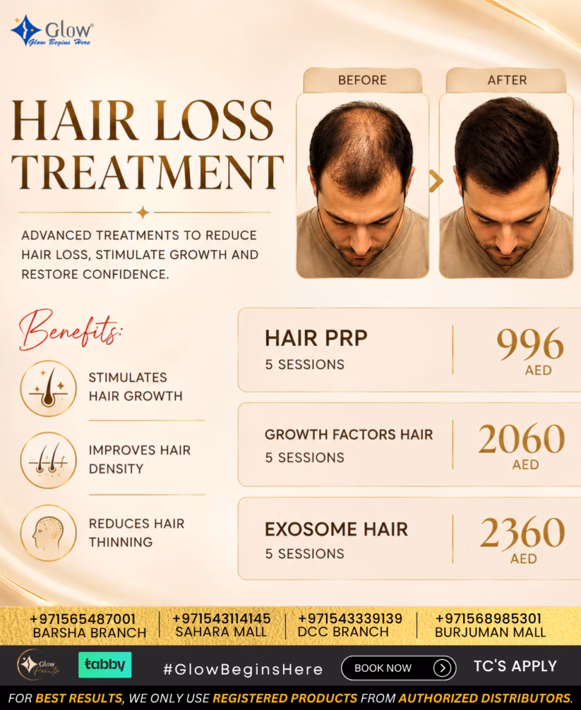 Hair Loss treatment offers in Dubai & Sharjah