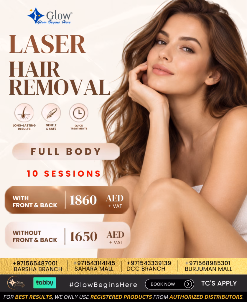 Special Offers 3 Full body laser hair removal offer in dubai & Sharjah