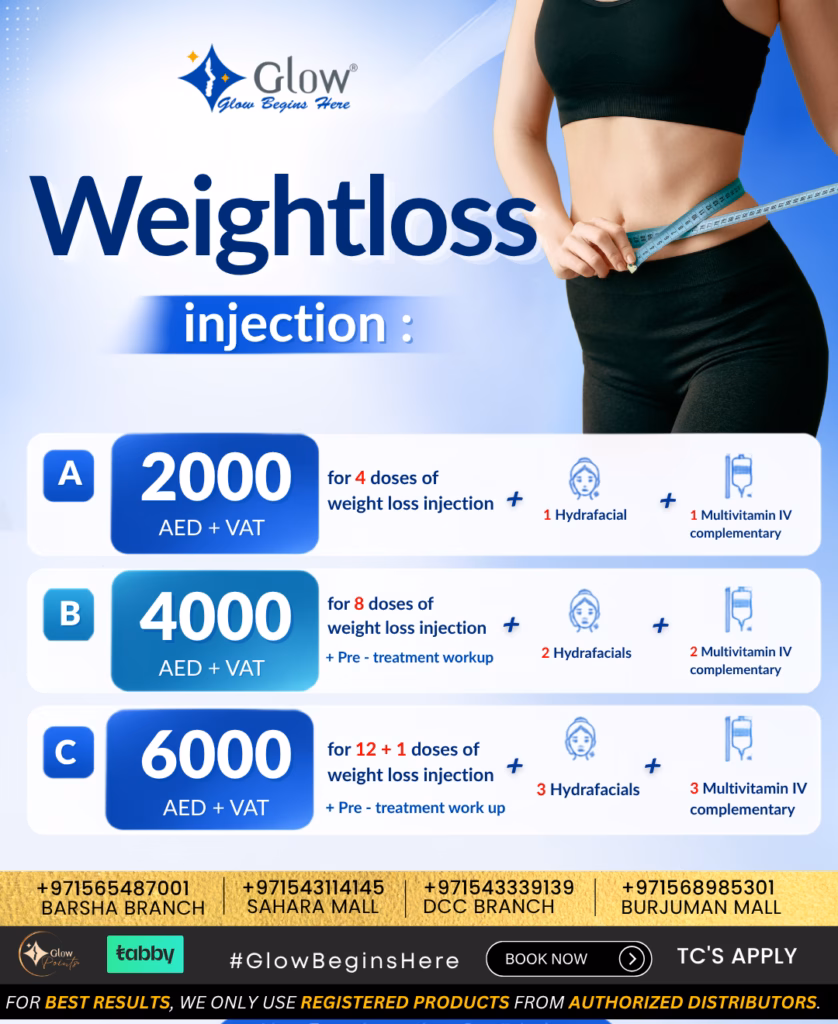 Special Offers 6 Weight loss injection offer in dubai & Sharjah